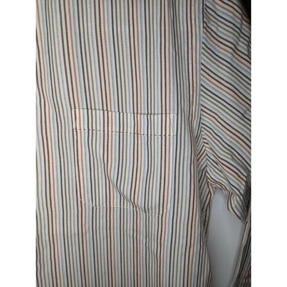 Men's Tommy Bahama Striped Long Sleeve Button Down Shirt, Size Large - Picture 4 of 6